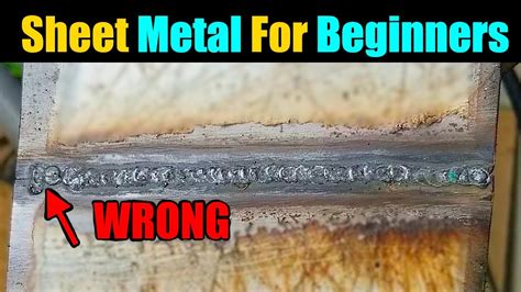 welding car sheet metal butt vs flange|how to weld sheet metal.